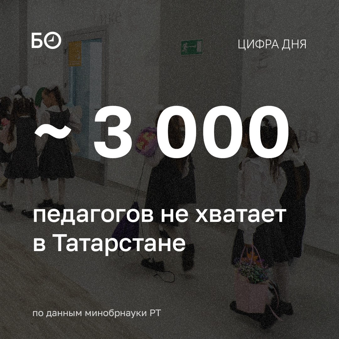 Почти четверть учителей в Татарстане — пенсионеры