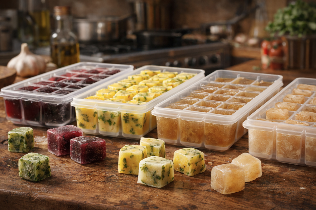 Необычное применение форм для льда: секреты экономии времени на кухне