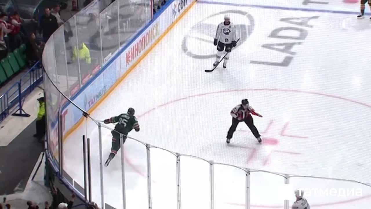 «Ак Барс» обыграл «Трактор» в 5-м матче и вышел во второй раунд плей-офф