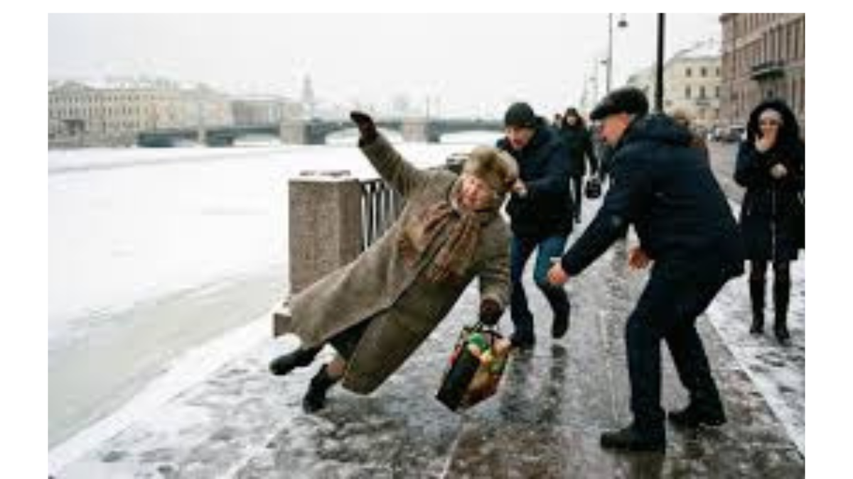 Пенсионерка выиграла 700 000 рублей у городских властей за падение на гололеде