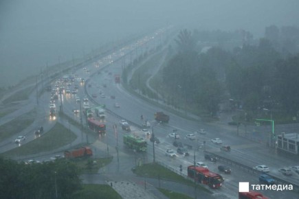 В Татарстане в воскресенье ожидаются туман, дождь и порывистый ветер