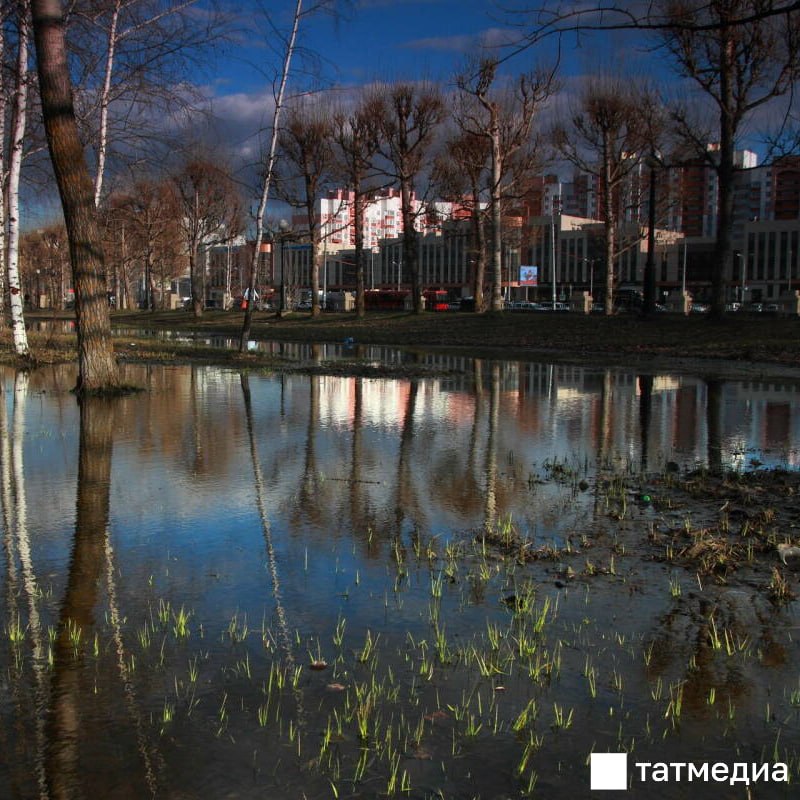 В администрацию Казани поступило 75 обращений о подтоплениях