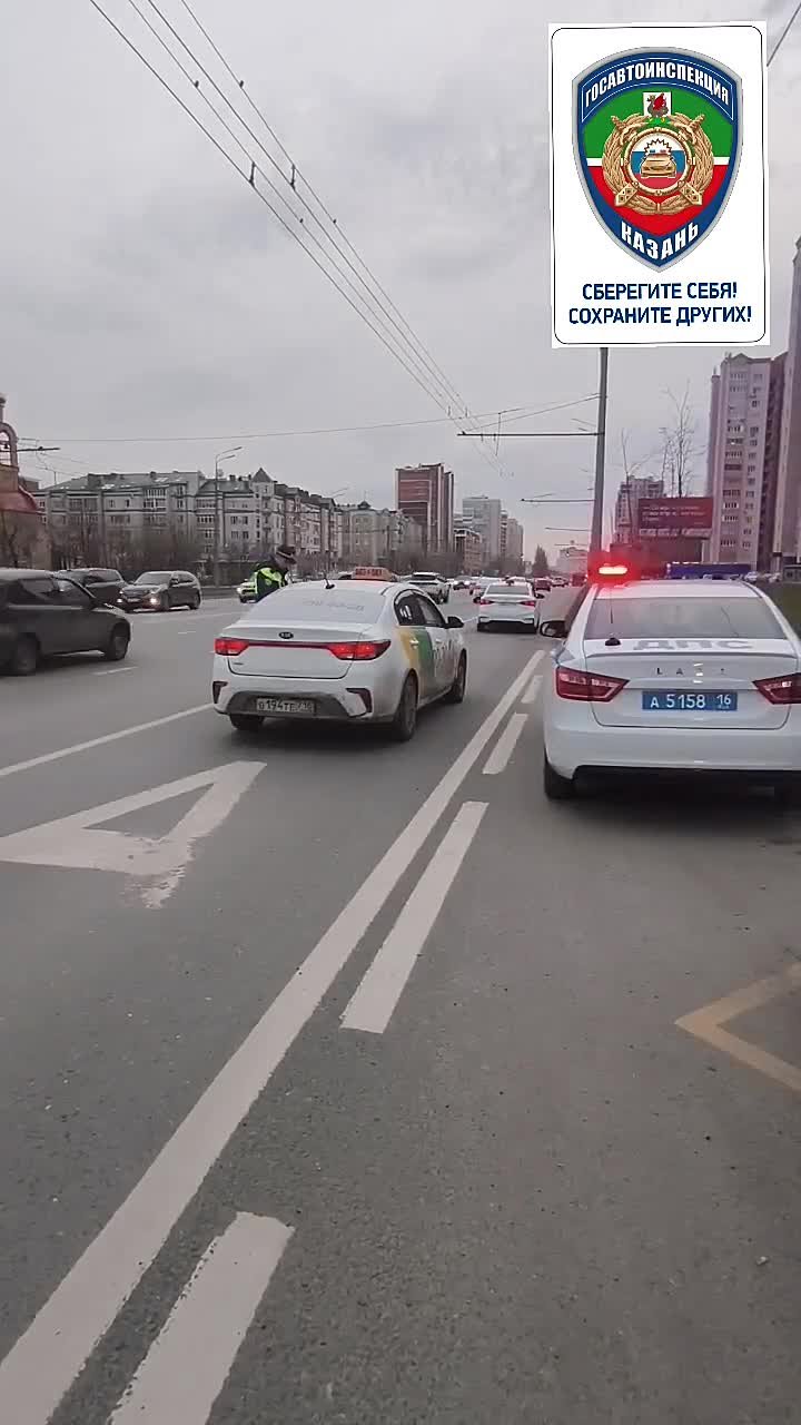 Госавтоинспекция Казани провела массовый рейд против водителей-мигрантов в такси