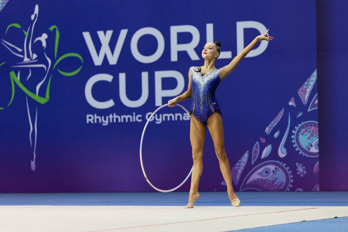 Российская гимнастка Мария Борисова завоевала серебро на Кубке мира в Ташкенте