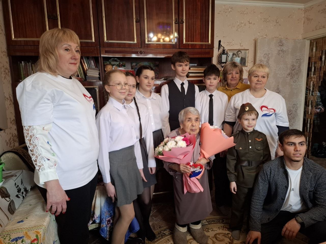 Сегодня ветеран Великой Отечественной войны, жительница блокадного Ленинграда Рукия Сахабутдинова празднует 95-летний юбилей