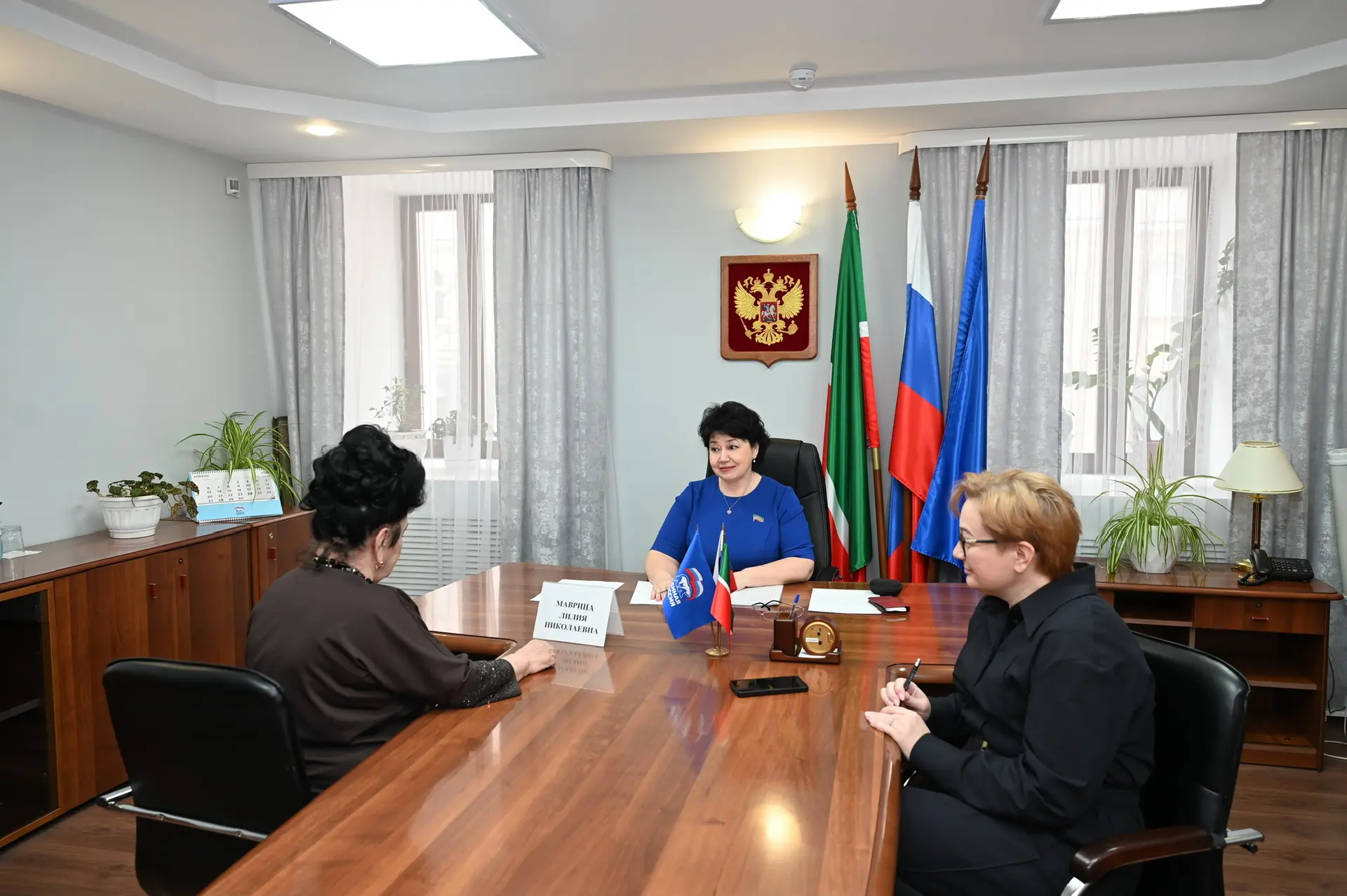 Секретарь Государственного Совета Лилия Маврина провела прием граждан