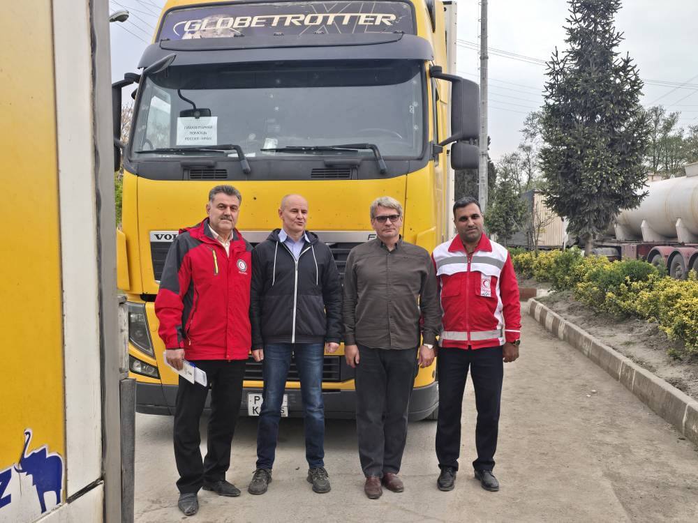 Доставлена очередная гуманитарная помощь из России