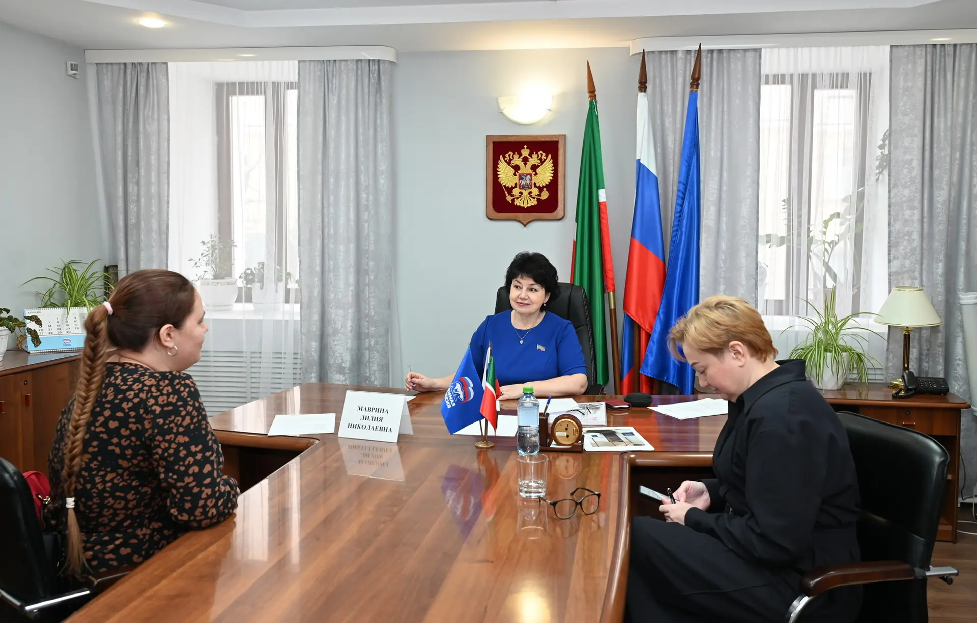 Секретарь Государственного Совета Лилия Маврина провела прием граждан Секретарь Государственного Совета Лилия Маврина провела прием граждан