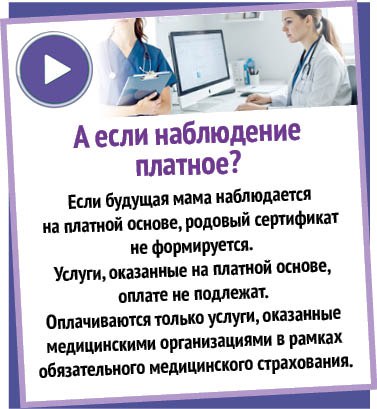Электронный родовый сертификат: кому положен и как получит Электронный родовый сертификат: кому положен и как получит