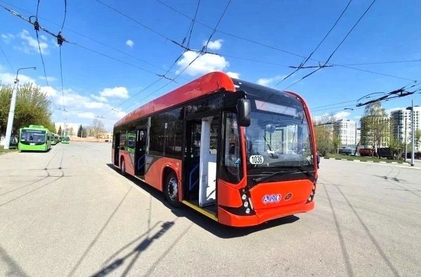 Завтра на улицы Казани выйдут новые троллейбусы