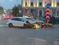 На площади Свободы в Казани произошло серьезное ДТП