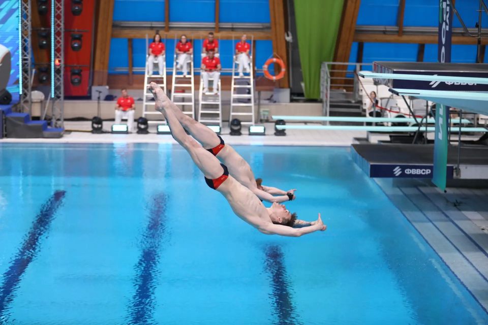 Дали старт чемпионату России по прыжкам в воду в Казани Дали старт чемпионату России по прыжкам в воду в Казани