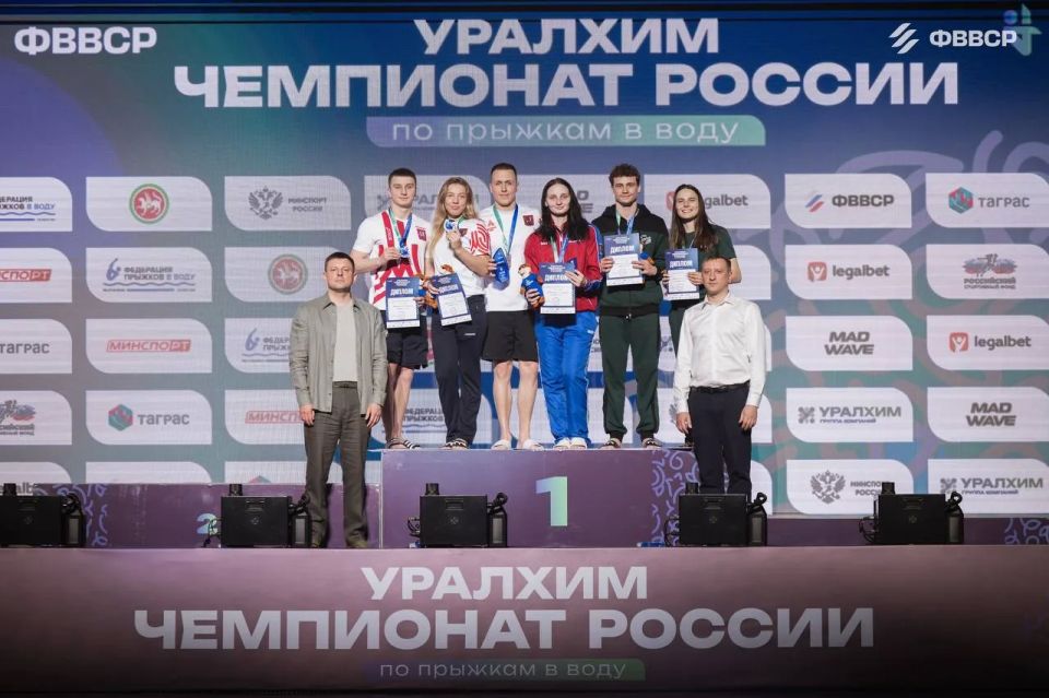 Спортсмены из Татарстана показали сильные результаты на Чемпионате России по прыжкам в воду Спортсмены из Татарстана показали сильные результаты на Чемпионате России по прыжкам в воду