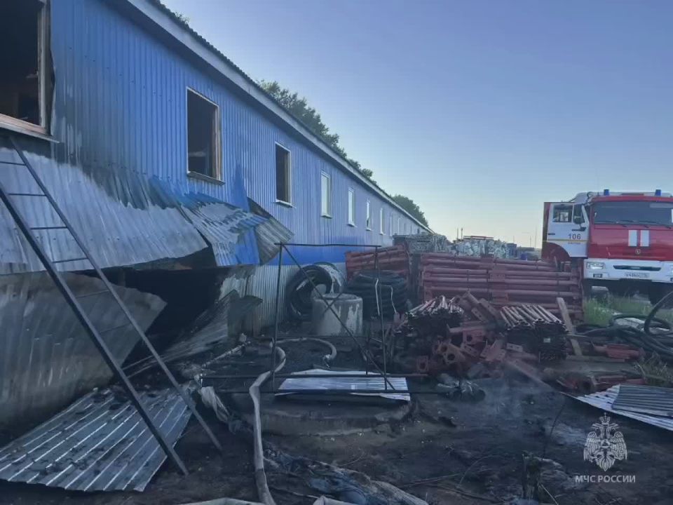 На пожаре в Апастовском районе пострадал мужчина