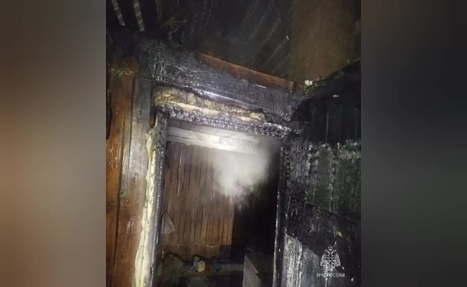 В Казани мужчина пострадал при пожаре в бане
