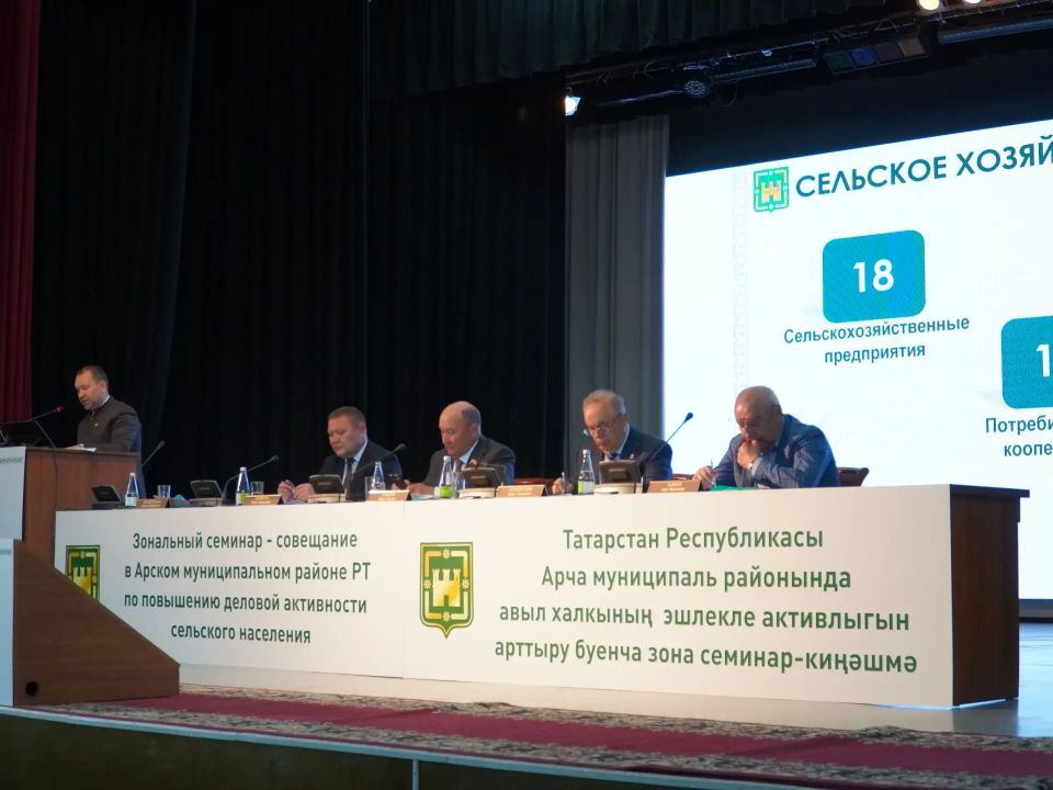 Экзам Губайдуллин посетил с рабочим визитом Арский район Экзам Губайдуллин посетил с рабочим визитом Арский район