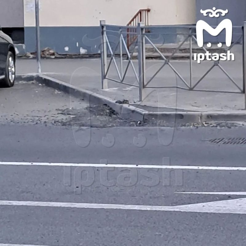 Внеплановый дизайнерский ремонт асфальта сделали на Еника Внеплановый дизайнерский ремонт асфальта сделали на Еника