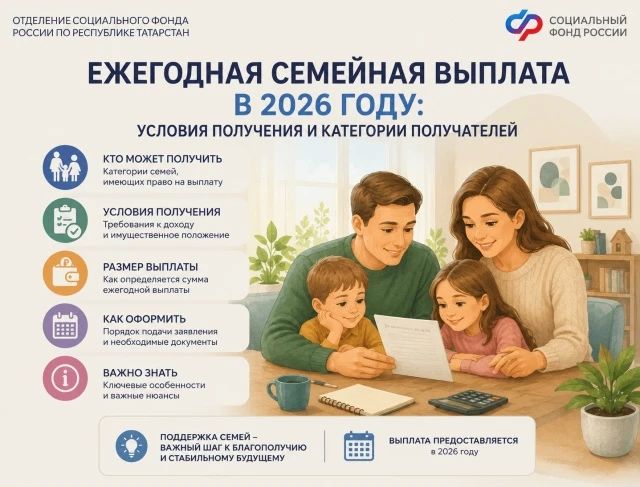 С 1 июня начнут принимать заявления на новую ежегодную семейную выплату для работающих родителей