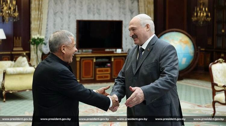 Рустам Минниханов встретился с Александром Лукашенко