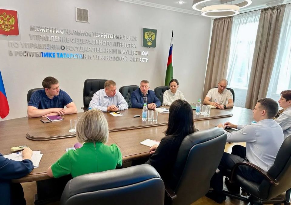 Алексей Пономарев посетил с рабочим визитом МТУ Росимущества в Республике Татарстан и Ульяновской области