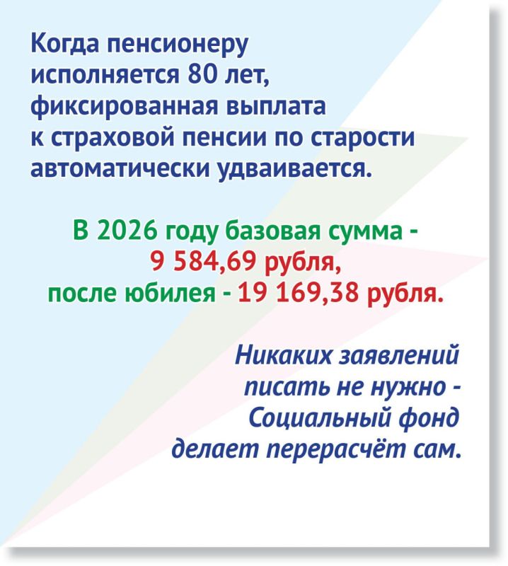 Более 130 тысяч жителей РТ старше 80 лет получают повышенную пенсию Более 130 тысяч жителей РТ старше 80 лет получают повышенную пенсию