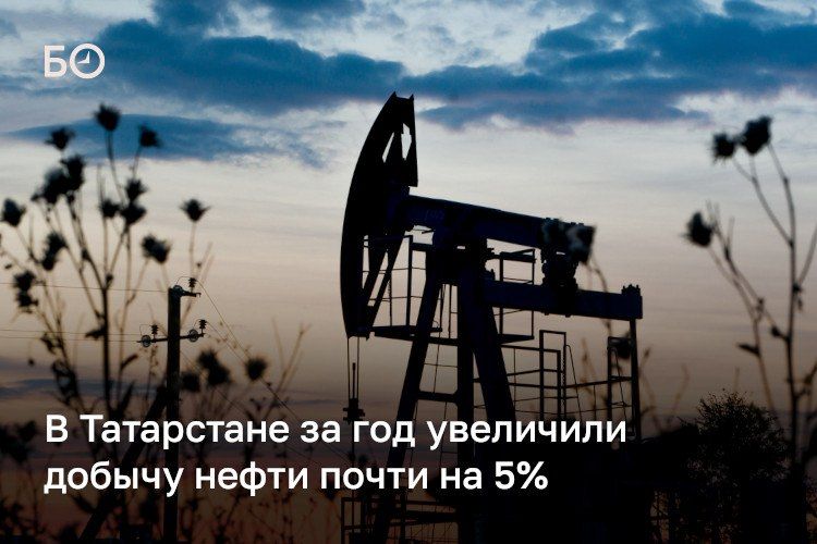 В Татарстане добыча нефти по итогам I квартала года составила 8,7 млн т — почти на 5% больше, чем за аналогичный период 2025-го, заявил Рустам Минниханов на совещании по итогам работы малых нефтяных компаний