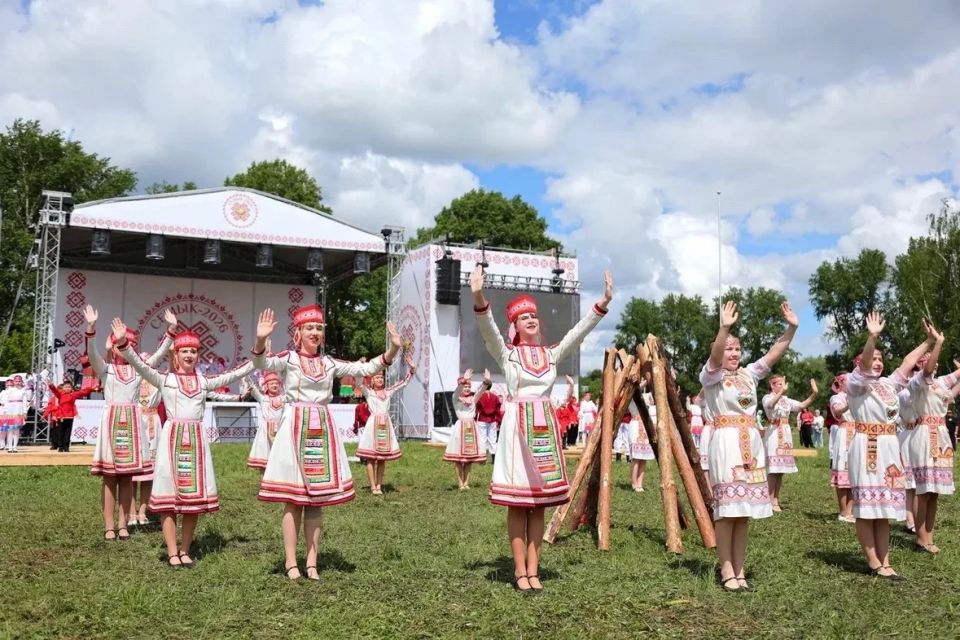 В Менделеевском муниципальном районе Республики Татарстан прошёл Республиканский праздник марийской культуры «Семык»