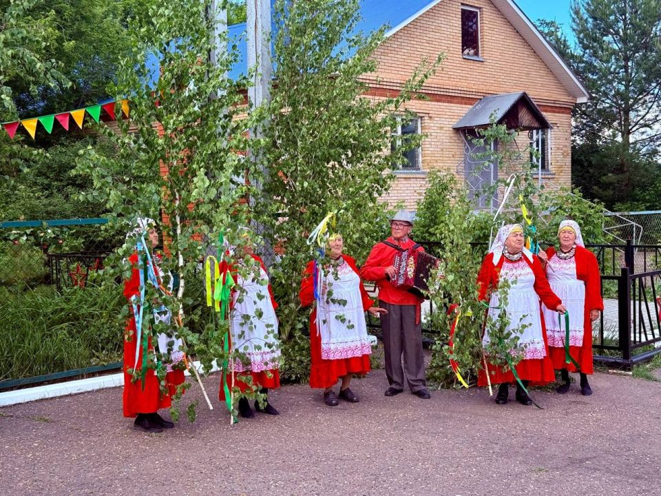 В деревне Нариман прошёл светлый праздник Троицы В деревне Нариман прошёл светлый праздник Троицы