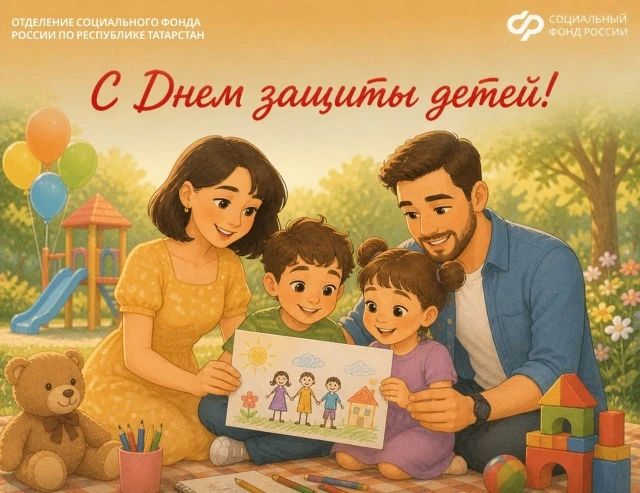 С Днем защиты детей!. Этот праздник напоминает о самом главном — о том, в каких условиях растут дети, сколько рядом с ними заботы, стабильности и реальной поддержки у семей