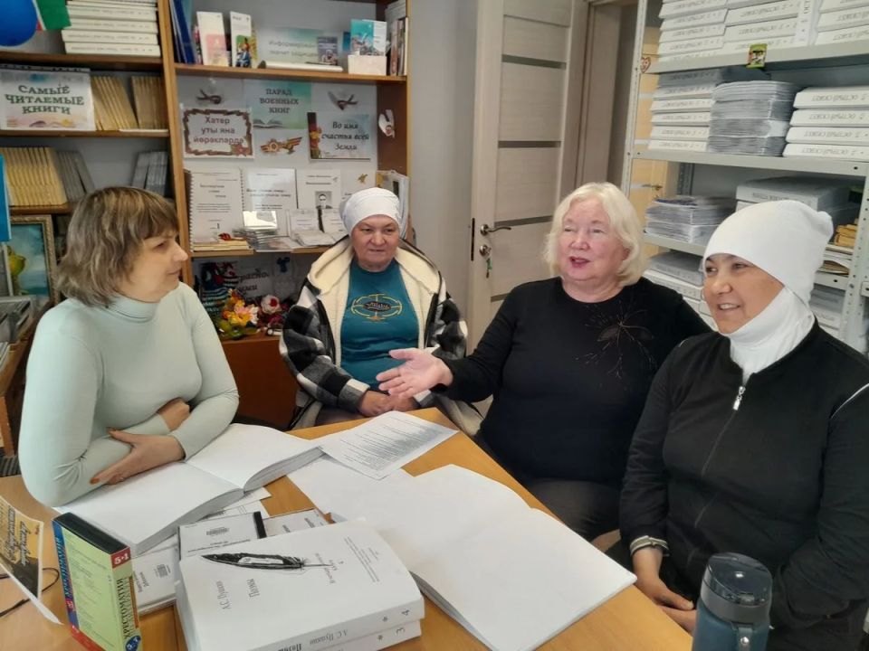 библиотеке для слепых состоялся поэтический час, посвящённый Александру Сергеевичу Пушкину