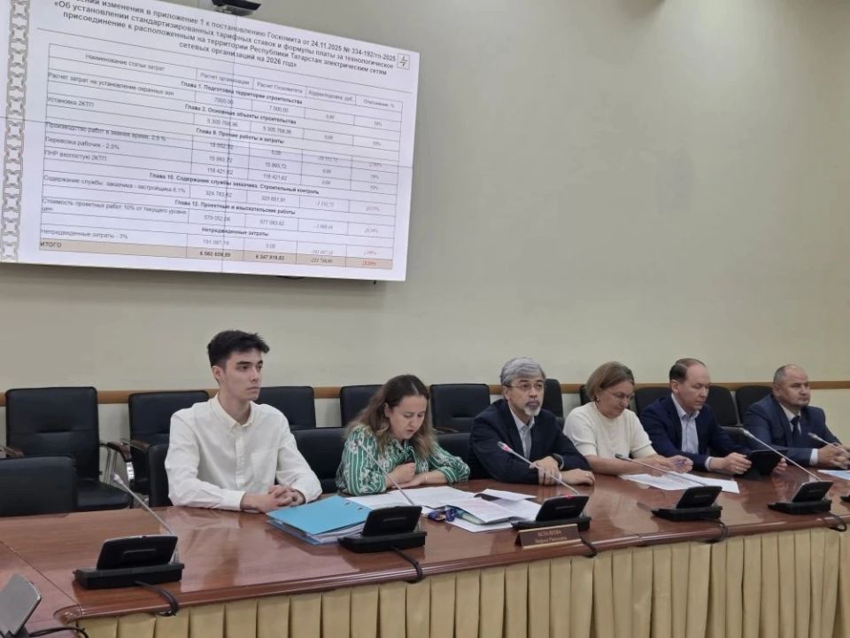 В Госкомитете РТ по тарифам обсудили корректировку платы за подключение к электрическим сетям В Госкомитете РТ по тарифам обсудили корректировку платы за подключение к электрическим сетям
