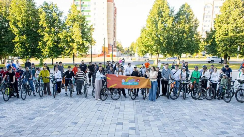 В Нижнекамске в рамках республиканского проекта «Лето в Татарстане» состоялось спортивно-поисковое мероприятие «Велодозор»