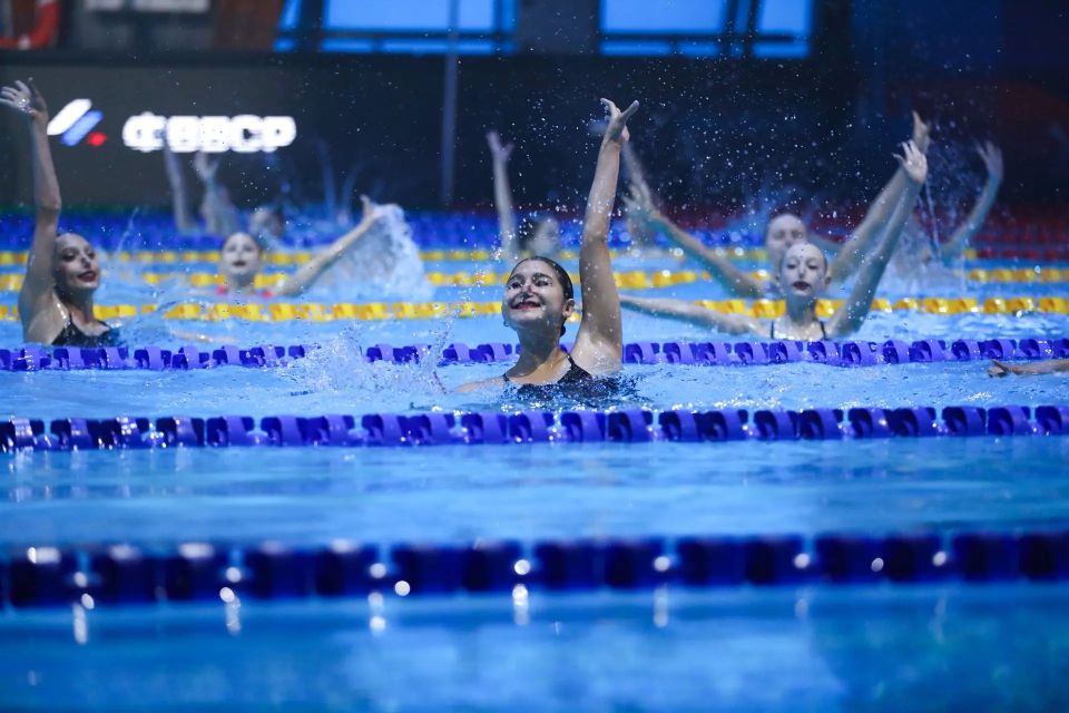 Во Дворце водных видов спорта стартовал чемпионат России по плаванию Во Дворце водных видов спорта стартовал чемпионат России по плаванию