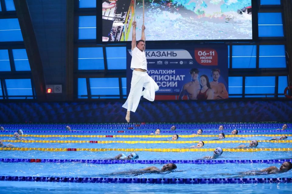 Во Дворце водных видов спорта стартовал чемпионат России по плаванию