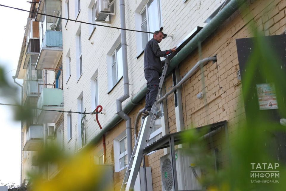 Капремонт в Казани: готовы 24 дома, работы идут на 95 объектах