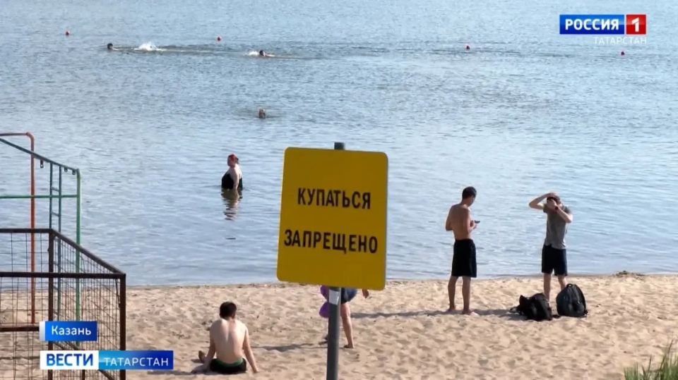 В Татарстане только пять пляжей признали пригодными для купания