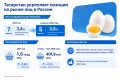 Татарстан в топе-5 производителей яиц в России, но возникла проблема перепроизводства