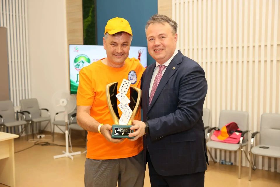 Сегодня в Центре кадровых решений Минздрава Татарстана прошли финальные соревнования Спартакиады медицинских работников Республики Татарстан «Олимп здоровья» по домино Сегодня в Центре кадровых решений Минздрава Татарстана прошли финальные соревнования Спартакиады медицинских работников Республики Татарстан «Олимп здоровья» по домино