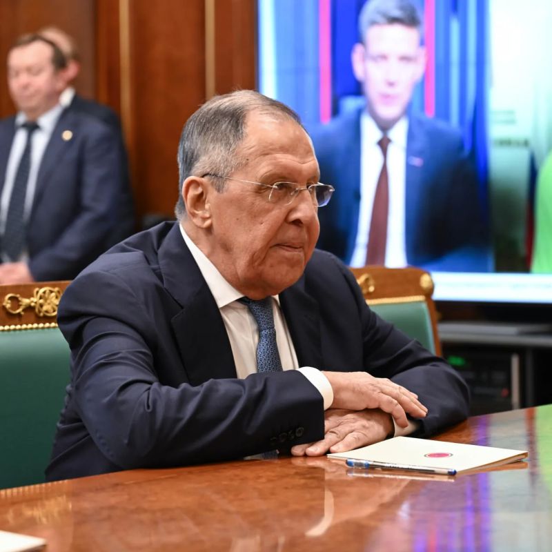 В Казанском Кремле состоялась встреча Рустама Минниханова с министром иностранных дел России Сергеем Лавровым