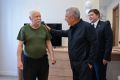 Минниханов осмотрел поврежденный БПЛА дом в Нижнекамске и встретился с жителями