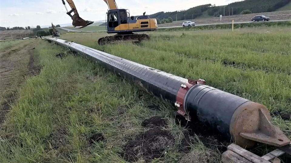 Реконструкция водовода в Лениногорске готова на 85%