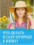 Что делать в саду-огороде в июне?