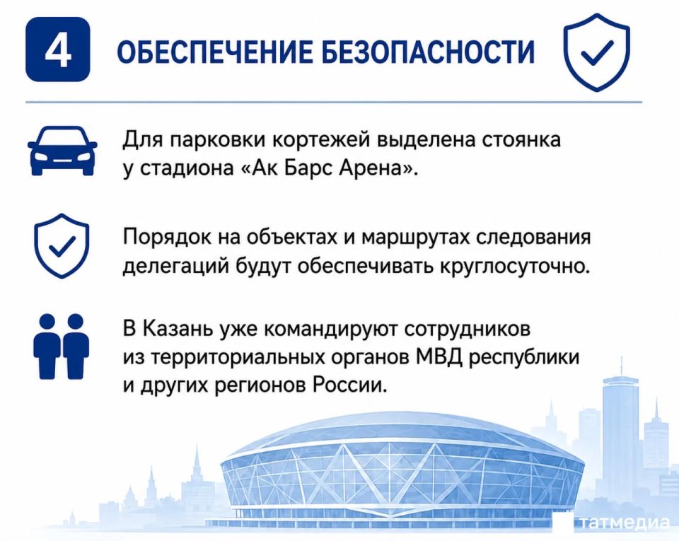 В Казани усилят меры безопасности к саммиту Россия – АСЕАН В Казани усилят меры безопасности к саммиту Россия – АСЕАН