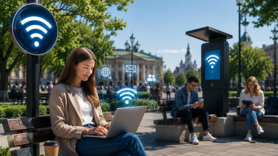 В Татарстане работают более 2200 точек общественного Wi-Fi