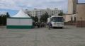 На территории центральной мечети проходит диспансеризация