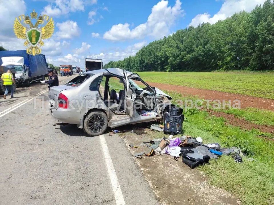 Трое человек погибли в ДТП на территории Мамадышского района Трое человек погибли в ДТП на территории Мамадышского района
