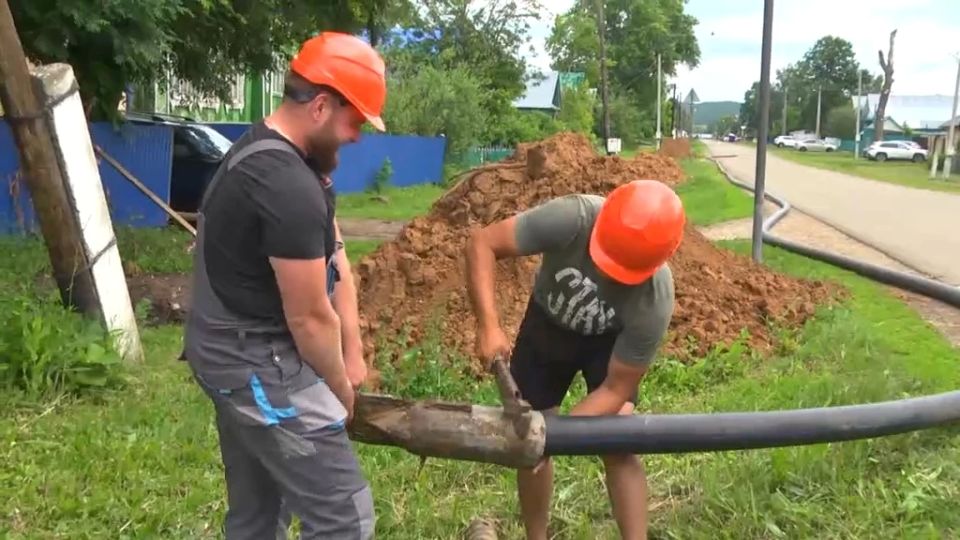 В Елабужском районе обновляют систему водоснабжения