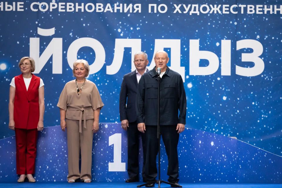 В Казани стартовал международный турнир по художественной гимнастике «Йолдыз» В Казани стартовал международный турнир по художественной гимнастике «Йолдыз»