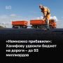 Финансирование дорожных работ в Татарстане в 2026 году выросло вдвое — до 93 млрд рублей, из которых 80,6 млрд выделила республика, 13,5 млрд — федеральный бюджет