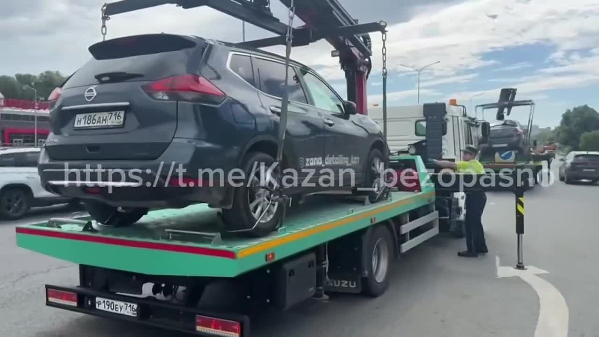 В Казани у должников изъяли автомобили во время рейда